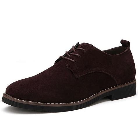 fake suede oxford shoes|brown suede oxford shoes men's.